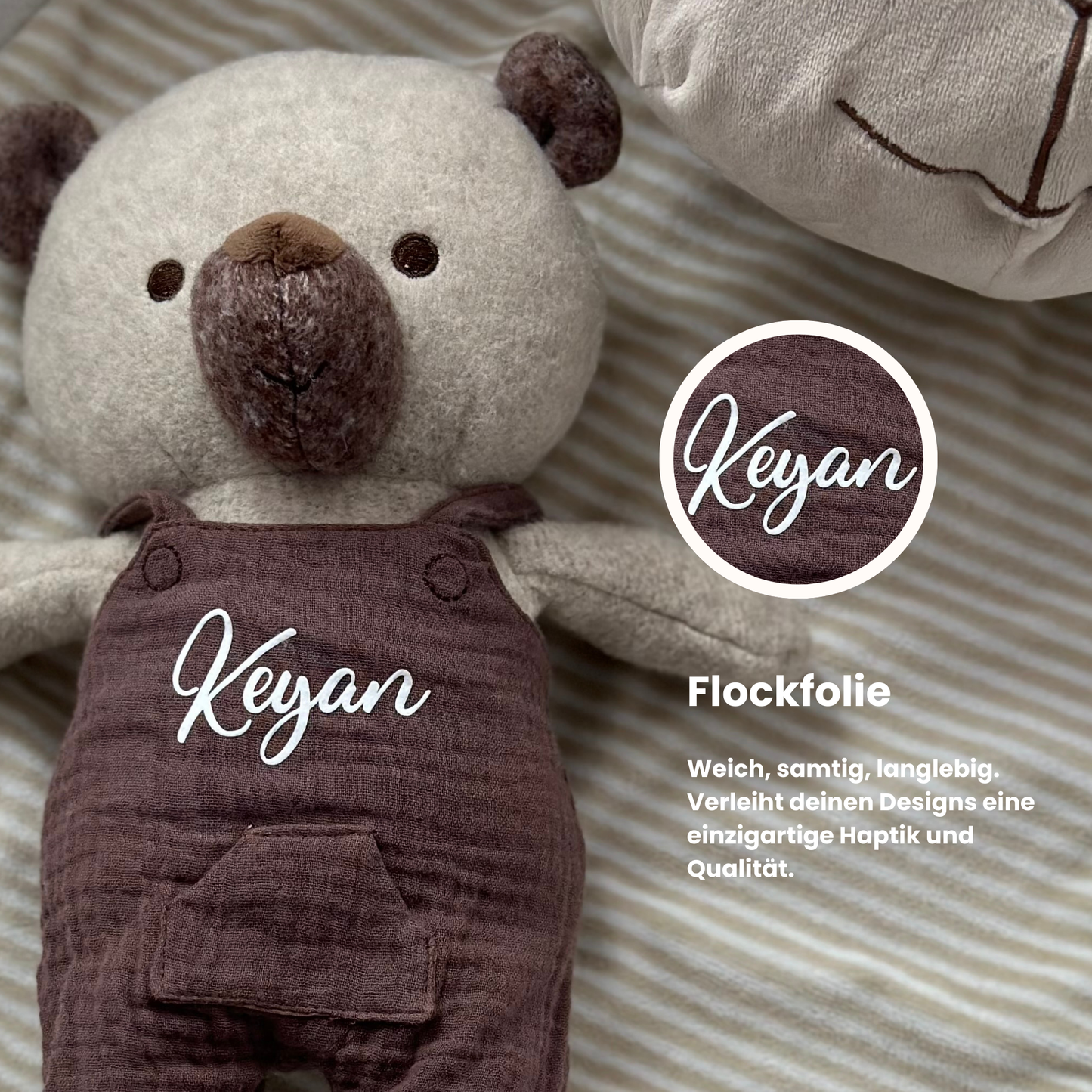 Kuscheltier TeddySam - Personalisiert