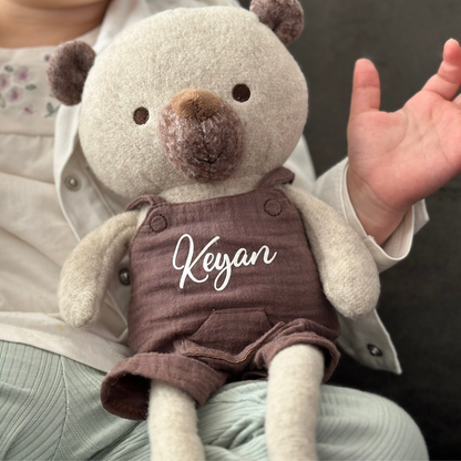 Kuscheltier TeddySam - Personalisiert